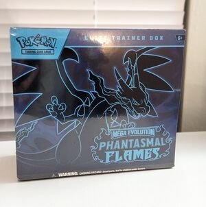 🔥 NEW Phantasmal Flames Elite Trainer Box ETB Pokemon Cards Factory Sealed 🔥